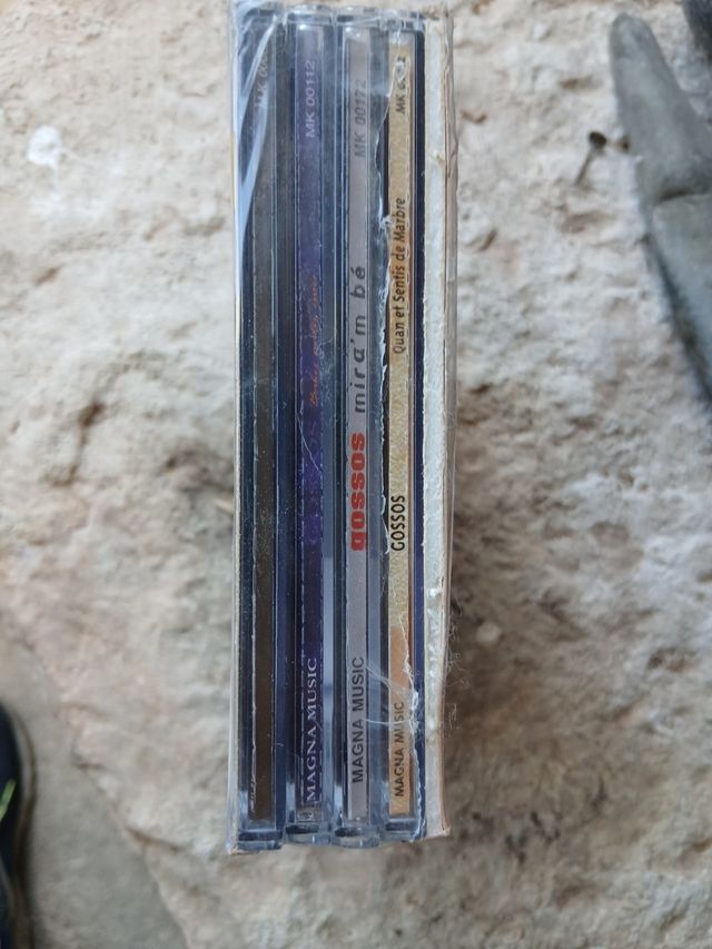 GOSSOS - 4 singles CD promo