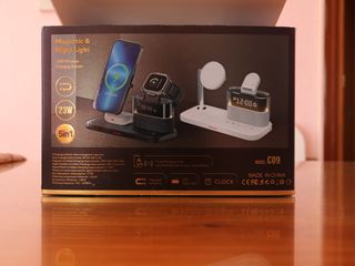 Base carga inalámbrica 5 en 1 para iphone 12-16