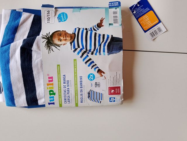 2 Magliette Lupilu Bambino 110/116