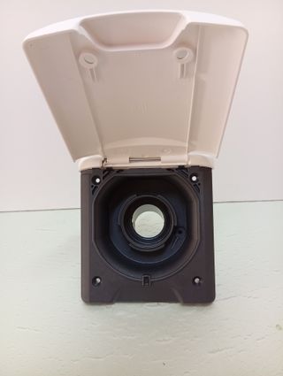 Bocana agua c/tapa - Blanco RAL 9010