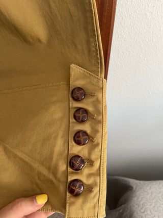 Pantalón caqui montero de hombres de la talla 44