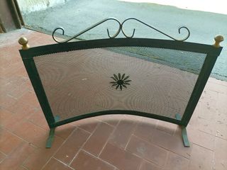 Riparo protezione camino in ferro