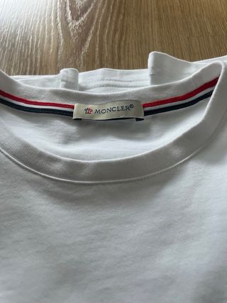 Camiseta Moncler blanca Talla M