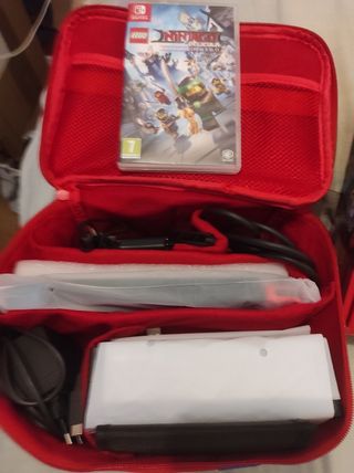 Nintendo Switch Mejorada + Accesorios y Juego