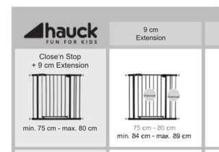 Barrera seguridad Hauck Open N Stop KD hasta 89 cm