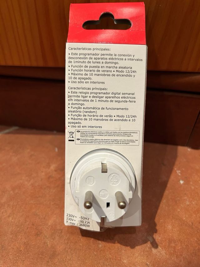 Programador digital semanal EuroBric