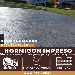 HORMIGÓN IMPRESO