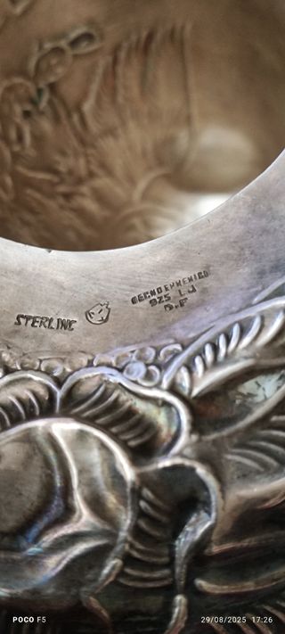 Sombrero Mexicano Plata 925