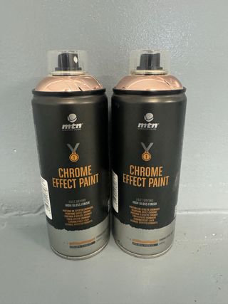 2 Sprays MTN PRO Chrome Effect