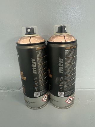 2 Sprays MTN PRO Chrome Effect