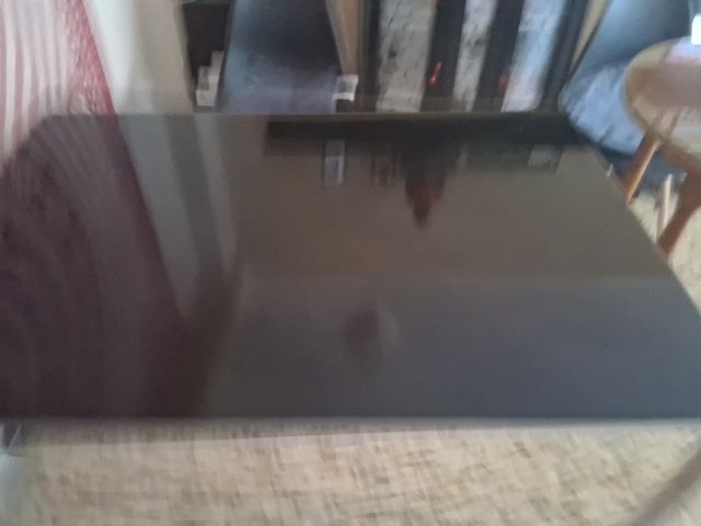 Mesa cristal negro - Moderna