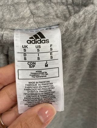 Pantalones Adidas Grises - Talla S