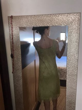 Vestido kunza tirantes - verde oliva