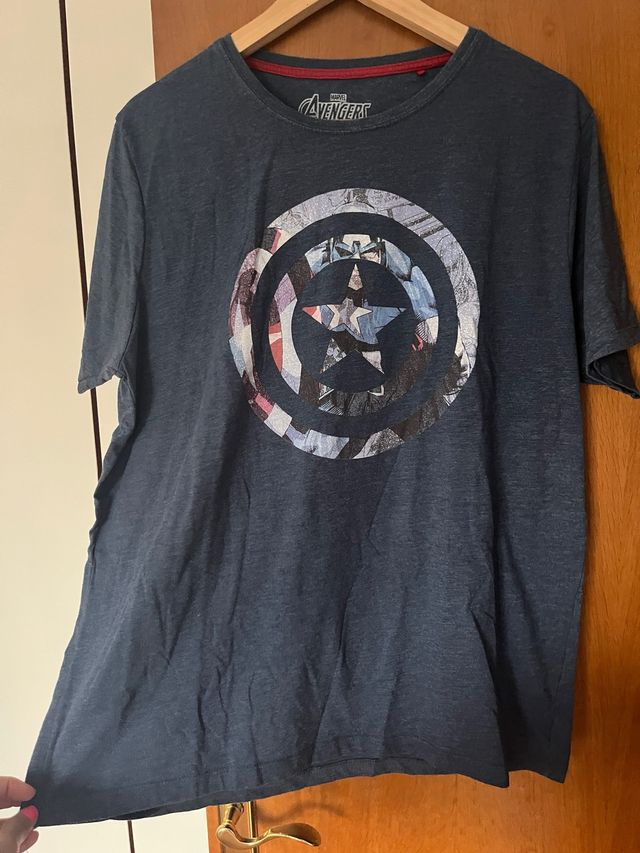 Camiseta Avengers Marvel - Azul