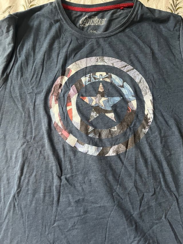 Camiseta Avengers Marvel - Azul