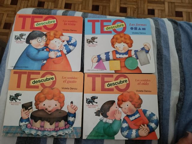 Regala Libros infantiles Teo: 4 libros