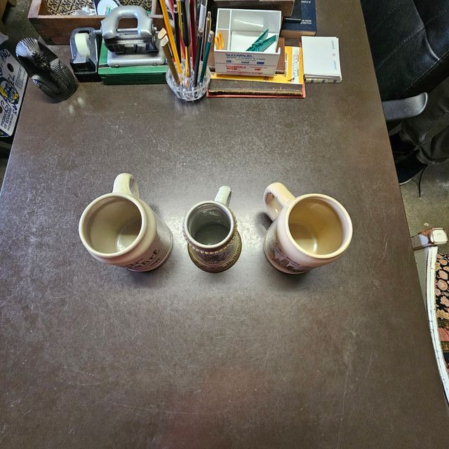 Tre Boccali caraffe Birra Germania