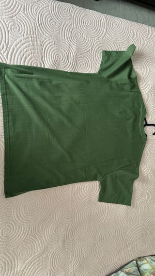 Camiseta verde militar calavera Caribbean