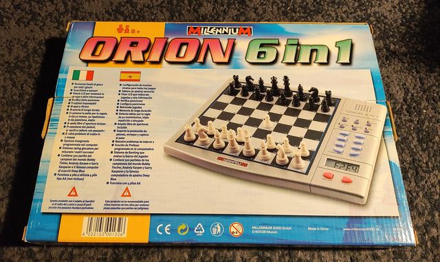 Scacchi Orion 6 in 1 Millennium