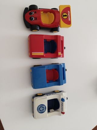 4 Coches Playmobil