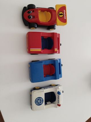 4 Coches Playmobil