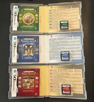 Giochi Professor Layton Nintendo DS