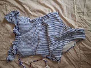 Bañador Women's Secret azul y naranja - y Kiabi