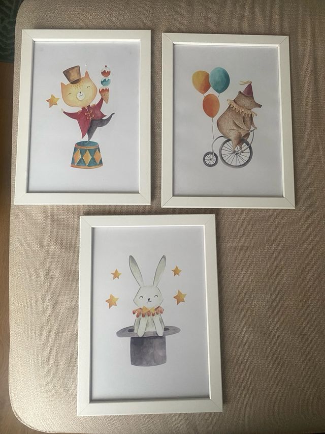 Poster conejito infantil