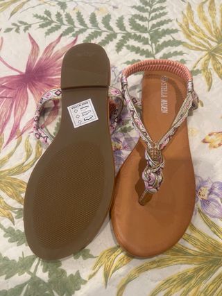 Sandalias Stella Madden - marrón y rosa - talla 41