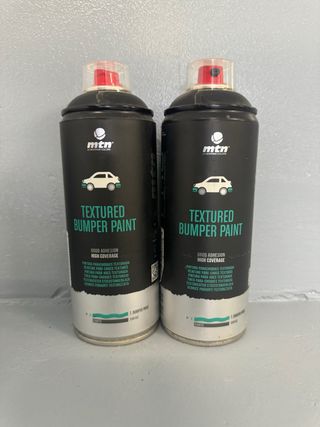 2 Sprays Pintura Parachoques MTN