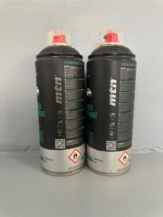 2 Sprays Pintura Parachoques MTN