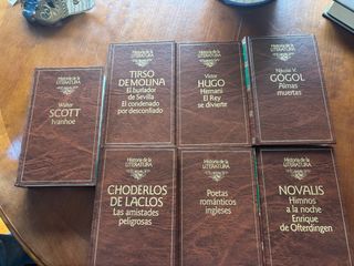 pack de libros de la historia de la literatura
