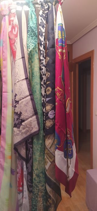 Pañuelos seda - varios estampados