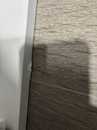 Aparador gris y blanco - Mueble almacenaje