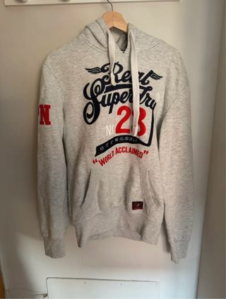Sudadera Superdry gris