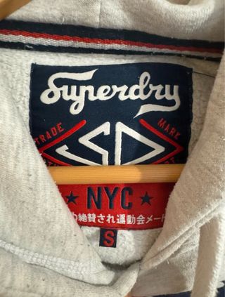 Sudadera Superdry gris
