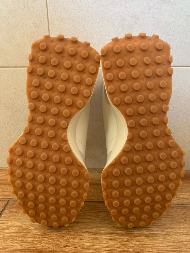 New Balance 327 Moonbeam con classic burgundy