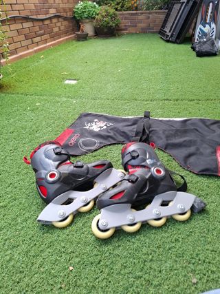 Patines Oxelo talla 32-34 + bolsa