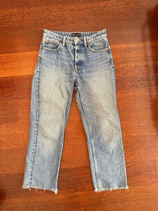 Jeans vintage a vita alta