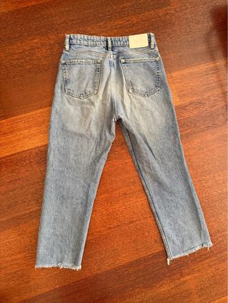 Jeans vintage a vita alta