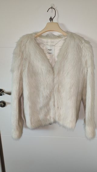 Chaqueta/ Abrigo blanca fiesta