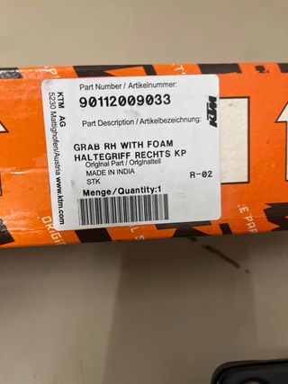 Asidero KTM Duke (125/390) 11-16