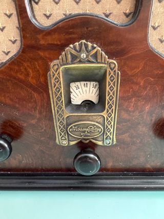 Radio antigua estilo vintage