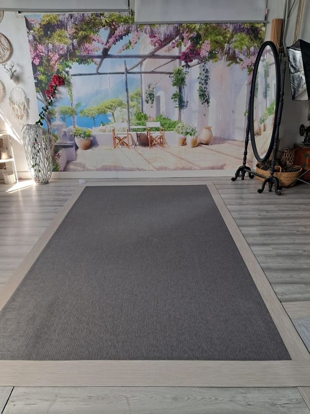 Tappeto grigio | Tappeto rettangolare 185x325 310€