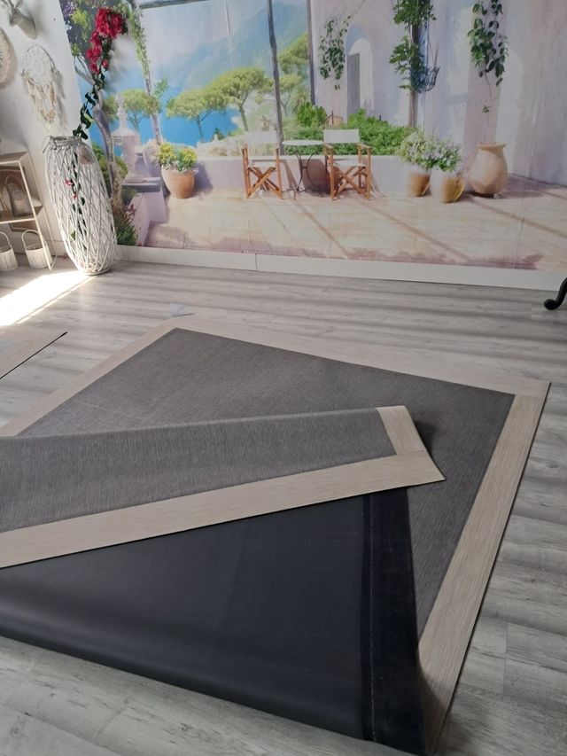 Tappeto grigio | Tappeto rettangolare 185x325 310€