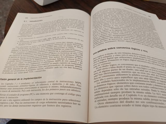 ORGANIZACION Y DISEÑO DE COMPUTADORES