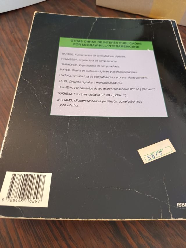 ORGANIZACION Y DISEÑO DE COMPUTADORES