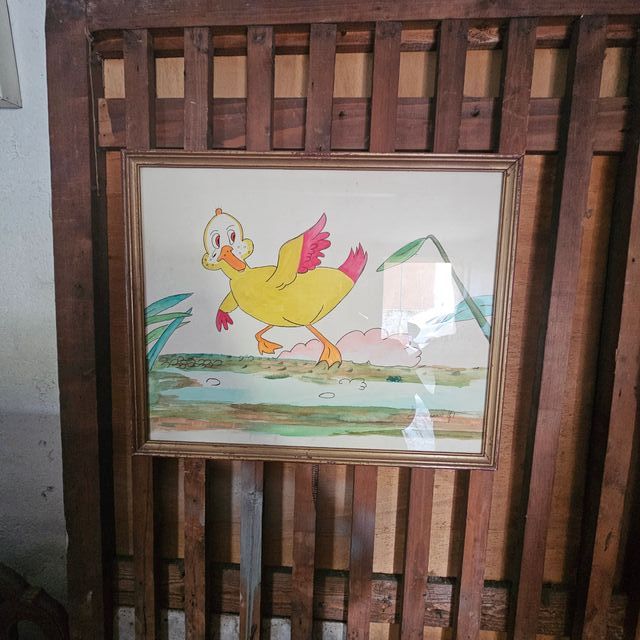 Quadro Pulcino - Dipinto a mano