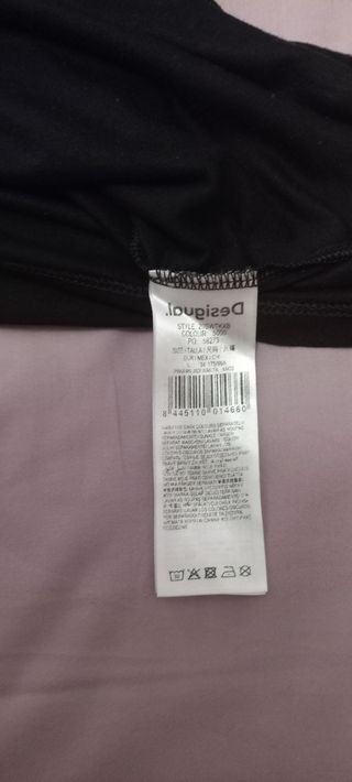 Camisa Desigual L - Azul y Negra