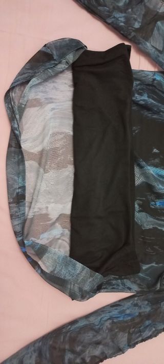 Camisa Desigual L - Azul y Negra